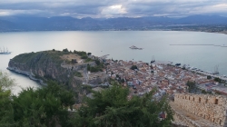Nauplia dalla fortezza di Palamidi