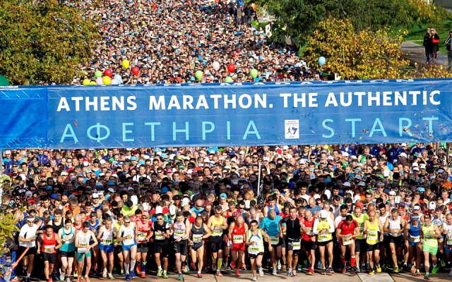 12 novembre 2017: pronti per la maratona di Atene?