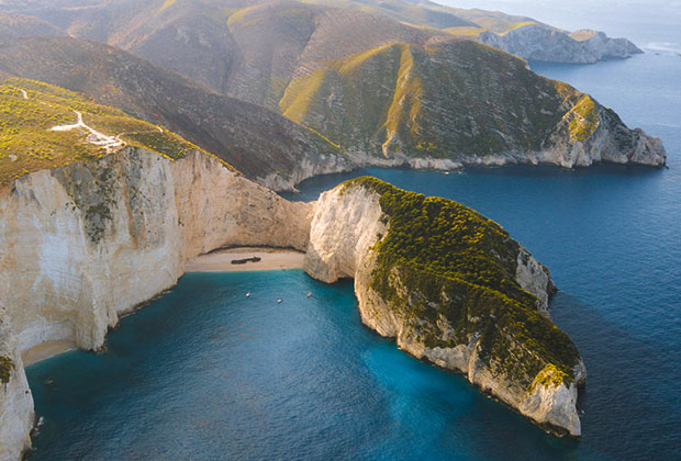 Zante spiaggia del relitto Grecia365